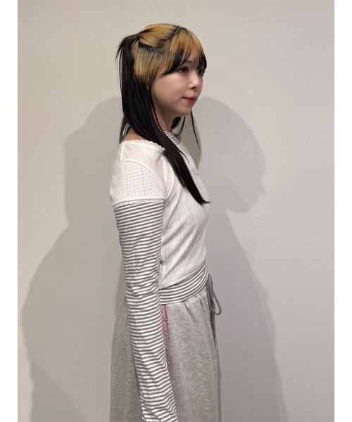 jouetie（ジュエティ） tシャツ レイヤードライクホルターネック