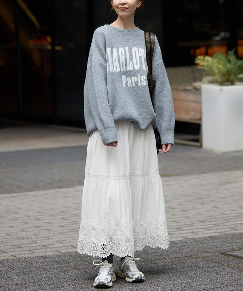 SLOBE IENA（スローブイエナ） スカート 「WEB限定/追加」コットン