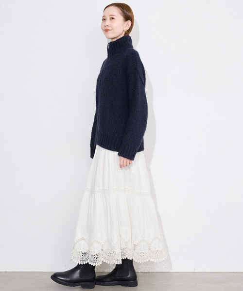 SLOBE IENA（スローブイエナ） スカート 「WEB限定/追加」コットン