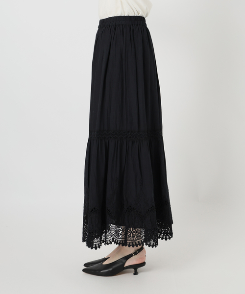 SLOBE IENA（スローブイエナ） スカート 「WEB限定/追加」コットン