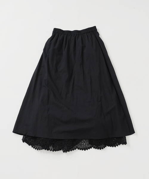 SLOBE IENA（スローブイエナ） スカート 「WEB限定/追加」コットン
