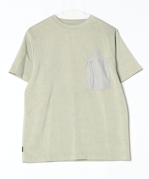 WIND AND SEA（ウィンダンシー） 半袖Tシャツ S ベージュ メンズ