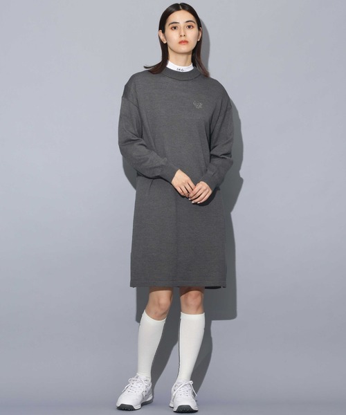 「beats per minute」 ニットワンピース S グレー レディース_画像5