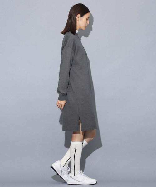 「beats per minute」 ニットワンピース S グレー レディース_画像7