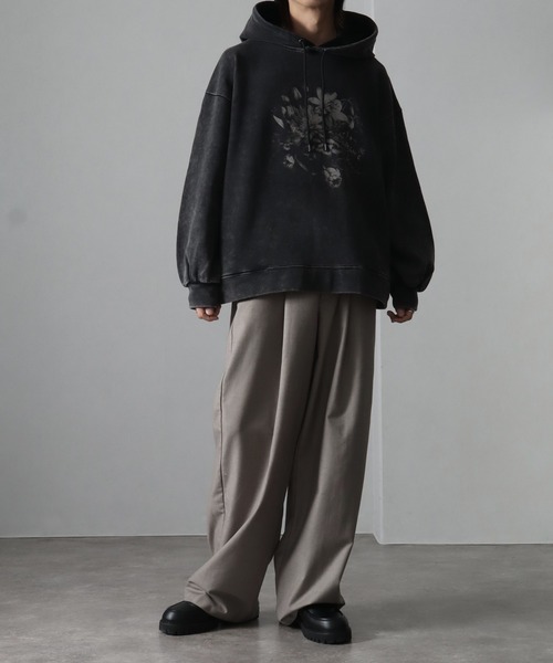 「welise」 プルオーバーパーカー M グレー系その他 メンズ_画像3