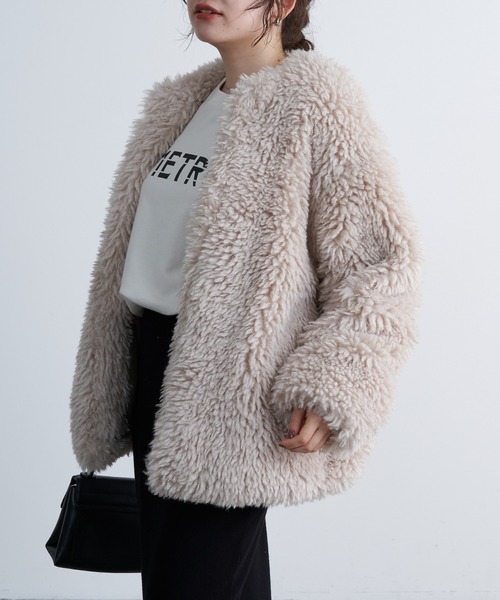 「COLONY 2139」 ジャケット FREE チャコールグレー レディース_画像9