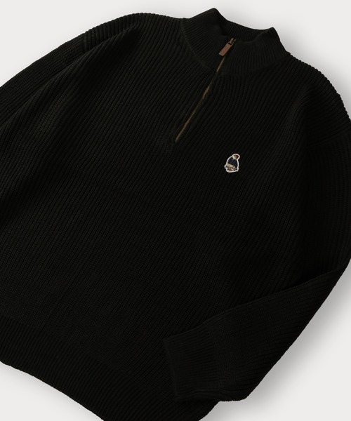 「Red Cap Girl」 長袖ニット M ベージュ メンズ_画像3