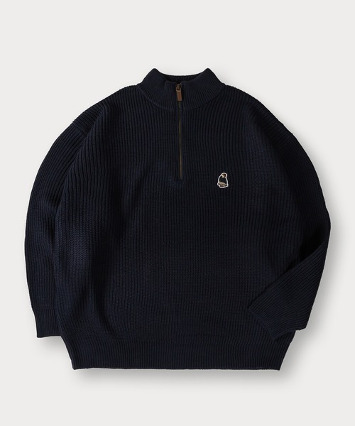 「Red Cap Girl」 長袖ニット M ベージュ メンズ_画像5