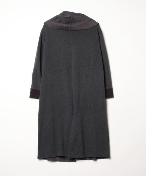 「MidiUmi」 ニットコート - グレー レディース_画像2