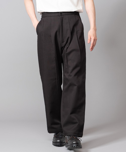 「MR.OLIVE」 スラックス MEDIUM ブラック メンズ_画像9