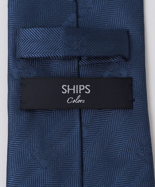 「SHIPS Colors」 ネクタイ ONE SIZE コバルトブルー メンズ_画像3