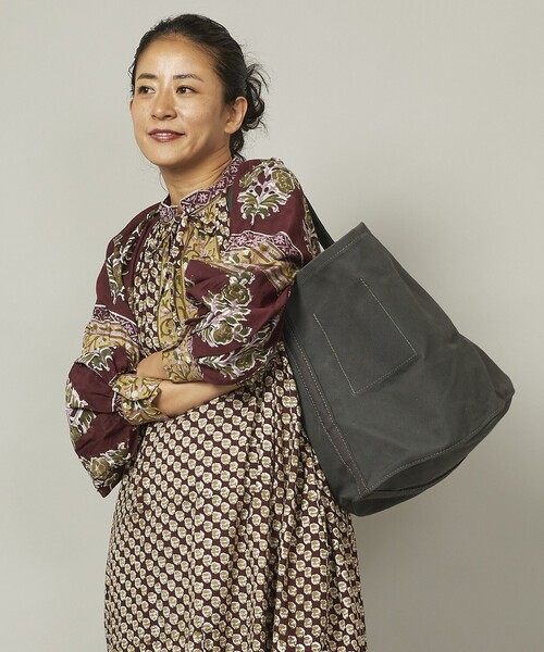 「Freada」 トートバッグ「TEMBEAコラボ」 ONE SIZE ブラック レディース_画像7