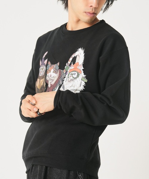 「CORISCO」 スウェットカットソー X-LARGE グレー メンズ_画像6