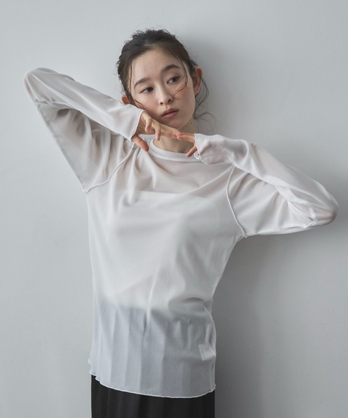feepur（フェピュール） tシャツ クルーネックシアートップス