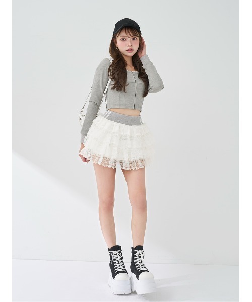 Darich（ダーリッチ） セットアップ レースドッキングスウェット