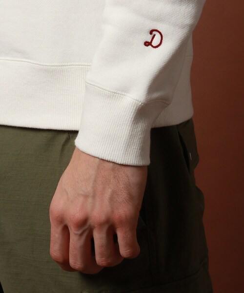 「DRESSTERIOR」 スウェットカットソー 92 ホワイト メンズ_画像4