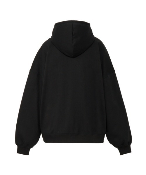 Onitsuka Tiger ブラックパーカー Onitsuka Tiger（オニツカタイガー） パーカー ZIP-UP SWEAT HOODIE