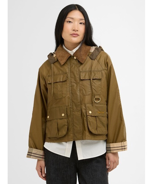 Barbour（バブアー） ブルゾン アウター Liza ワックスコットン