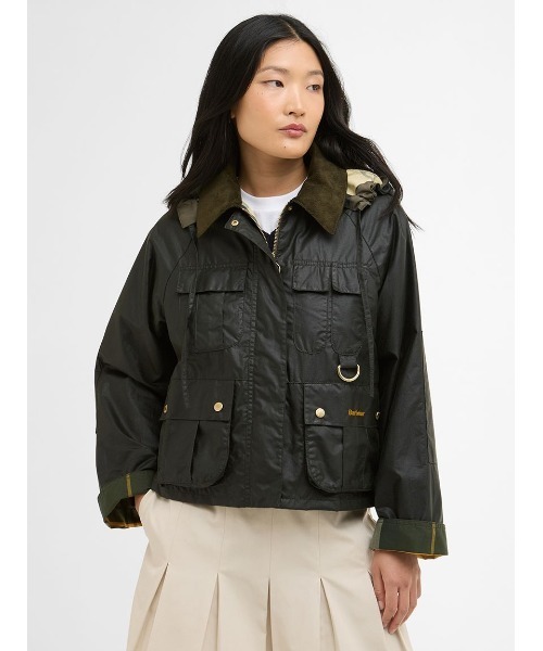 Barbour(バブアー) ブルゾン アウター Liza ワックスコットン Barbour(バブアー) ブルゾン アウター Liza ワックスコットン
