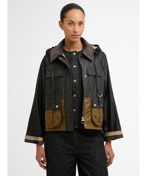 Barbour（バブアー） ブルゾン アウター Liza ワックスコットン