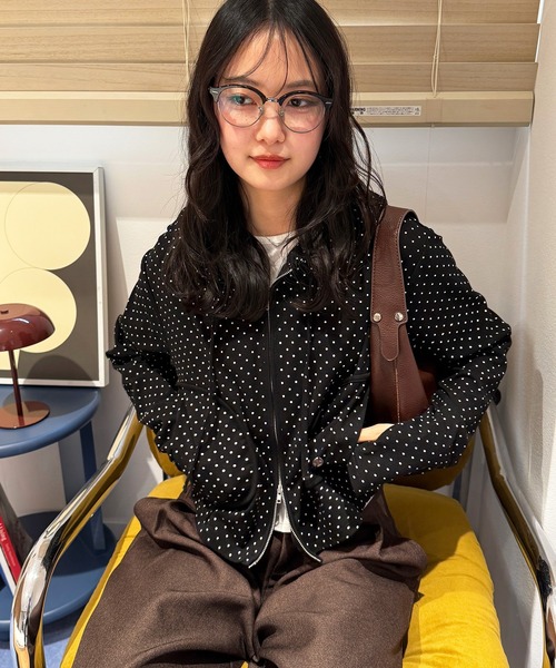 MUHET（ミュエータ） パーカー zip-up long tee hoodie / ジップアップ