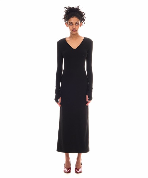 BEEDEN ワンピース STRETCH FIT LONG DRESS : ZOZOTOWN Yahoo!店 
