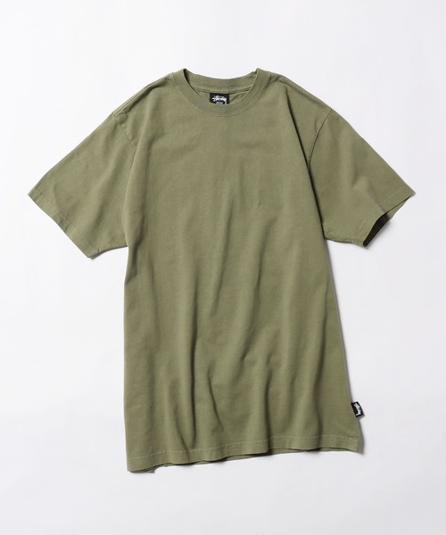 STUSSY（ステューシー） 半袖Tシャツ L オリーブ メンズ : ZOZOTOWN