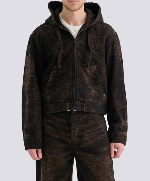 TAG（PORTER） パーカー 「TAAKK/ターク」Denim Hoodie メンズ