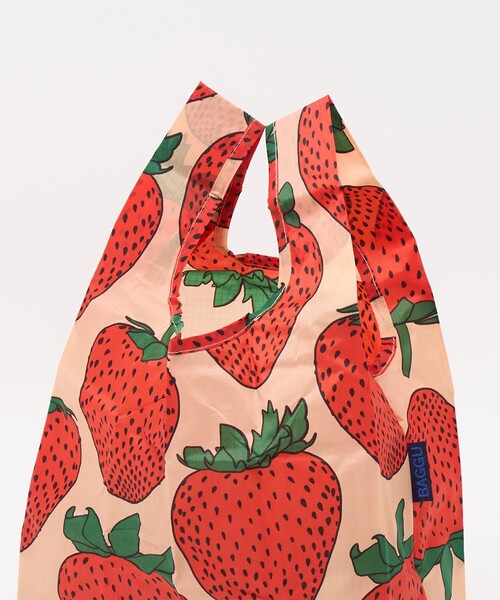 BAGGU（バグゥ） エコバッグ 「WEB限定」「BAGGU」BABY / ストロベリー