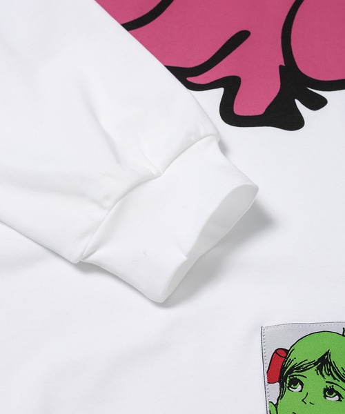 tシャツ Screen Print Oversized Jersey Top レディースの画像