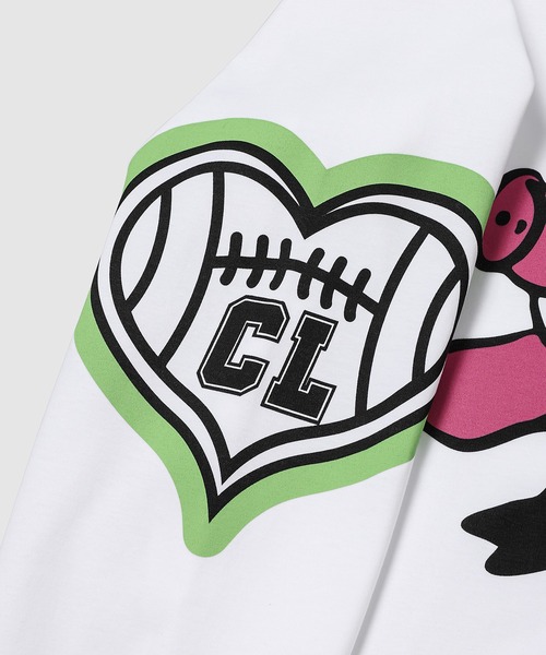tシャツ Screen Print Oversized Jersey Top レディースの画像