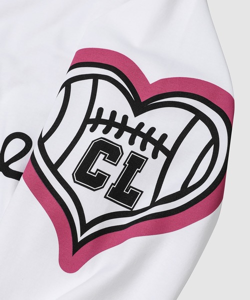 tシャツ Screen Print Oversized Jersey Top レディースの画像