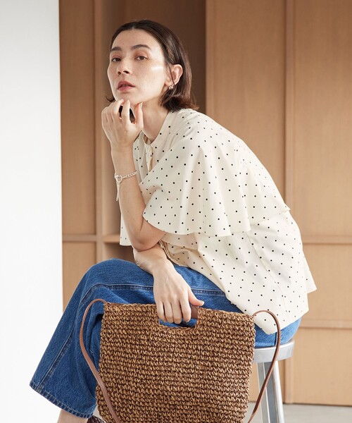 BEAUTY＆YOUTH UNITED ARROWS ブラウス シャツ 「WEB限定」ドット