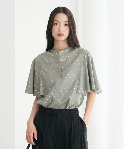【タグ付き新品！】UNITED ARROWS ドットブラウス BEAUTY＆YOUTH UNITED ARROWS ブラウス シャツ 「WEB限定」ドット