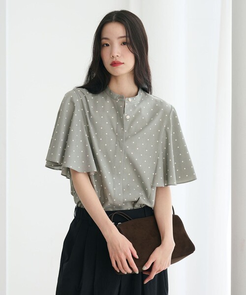 BEAUTY＆YOUTH UNITED ARROWS ブラウス シャツ 「WEB限定」ドット