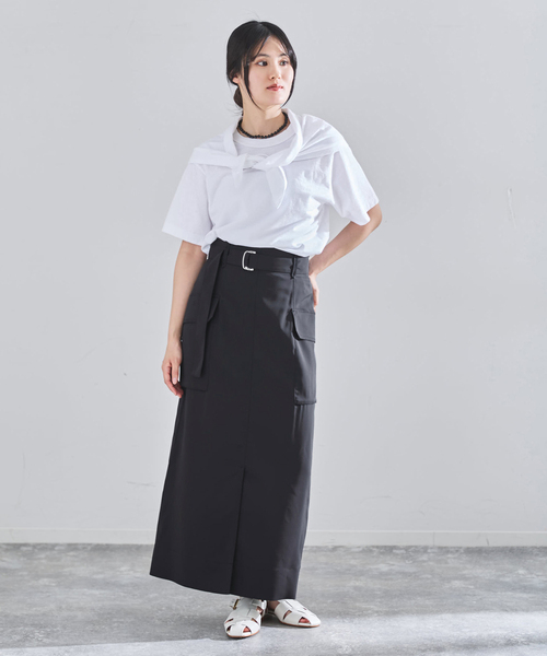 【週末セール】【IENA】26SS EC完売ハイツイストペンシルロングスカート IENA（イエナ） スカート ハイツイストペンシルロングスカート