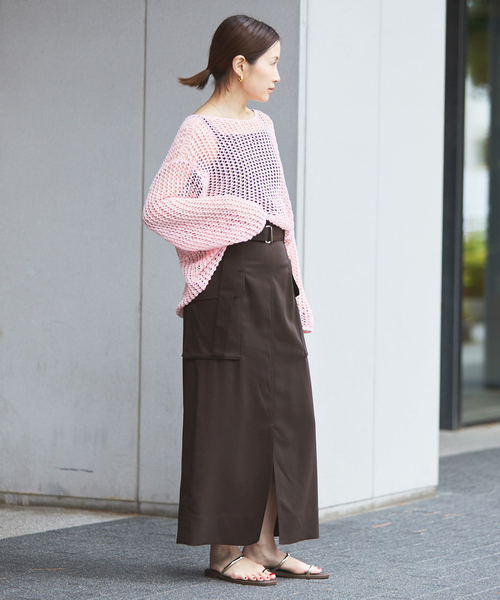 IENA（イエナ） ロング スカート ハイツイストペンシルロングスカート
