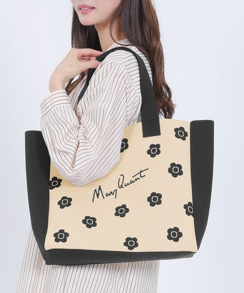 MARY QUANT（マリークヮント） トートバッグ マリークワント サイン