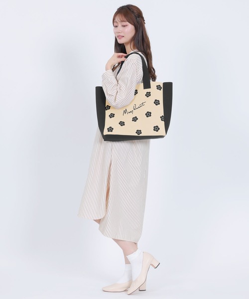 マリークヮント トートバッグ MARY QUANT（マリークヮント） トートバッグ マリークワント サイン
