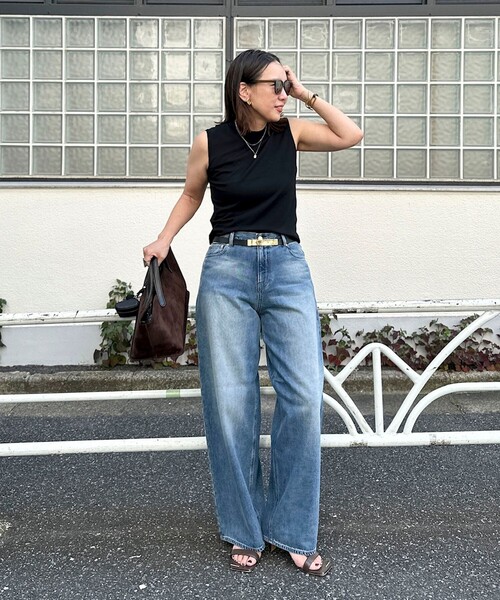 uvカット ニット セーター 「手洗い可能」マルチファンクションハイネックノースリーブプルオーバー レディースの画像