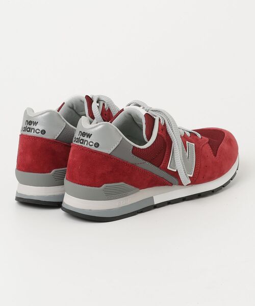 「New Balance」 ローカットスニーカー 28.5cm レッド メンズ_画像2