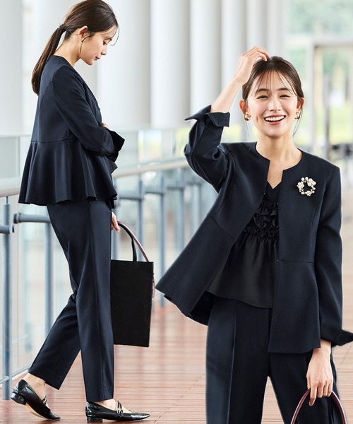 RUIRUE BOUTIQUE（ルイルエブティック） セットアップ L ネイビー