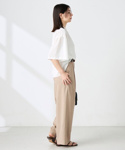 NOLLEY'S（ノーリーズ） ワイドパンツ パンツ 「セットアップ対応
