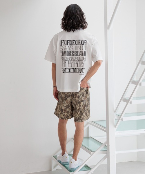 「HEREIAM」 半袖Tシャツ MEDIUM ピンク メンズ_画像2