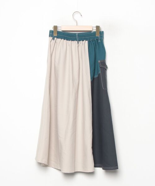 「179/WG」 ロングスカート MEDIUM ベージュ レディース_画像2
