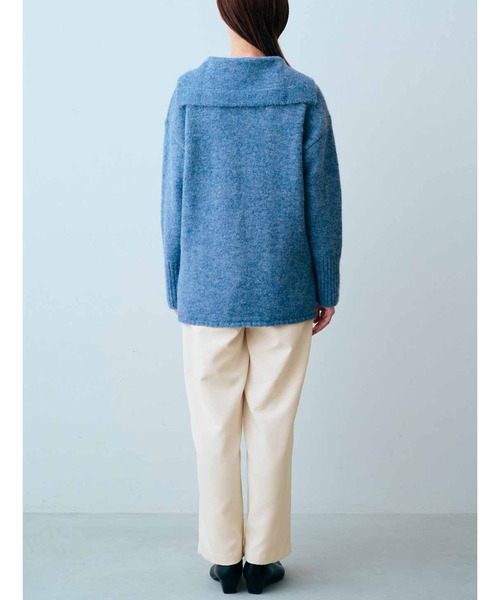 「IEDIT」 スラックス MEDIUM アイボリー レディース_画像5