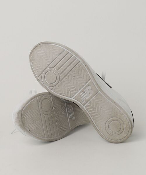 「New Balance」 ローカットスニーカー 24.5cm ホワイト メンズ_画像3