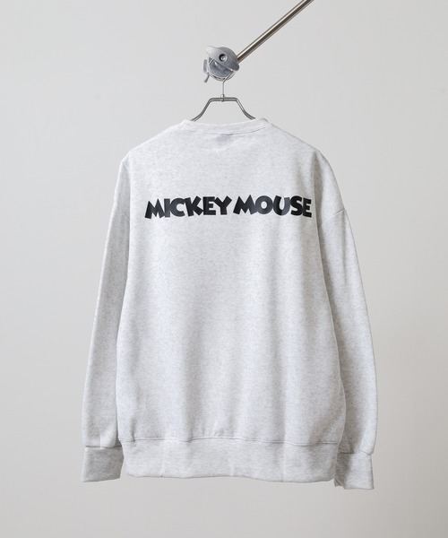 「FUNALIVE」 「Disney」スウェットカットソー X-LARGE ネイビー メンズ_画像3