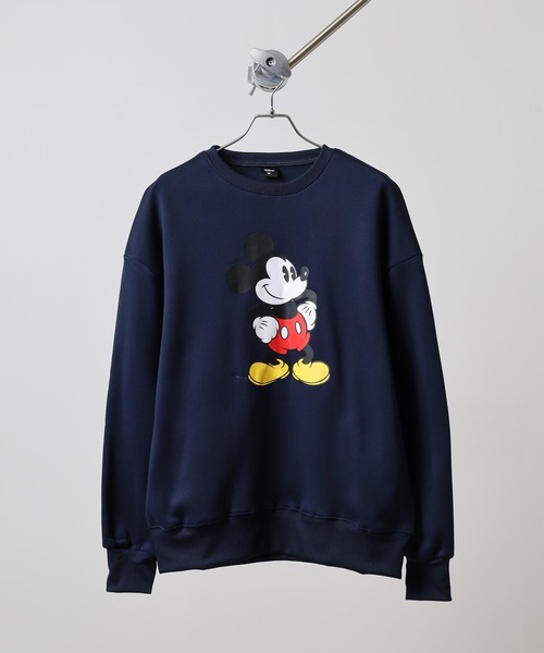 「FUNALIVE」 「Disney」スウェットカットソー X-LARGE ネイビー メンズ_画像8