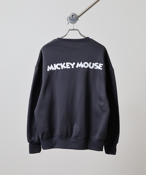 「FUNALIVE」 「Disney」スウェットカットソー X-LARGE ネイビー メンズ_画像9